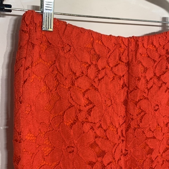 Free People Wild Lace Pull On Crop retro Flare 70s  Pants Small women’s nwot - Picture 3 of 7